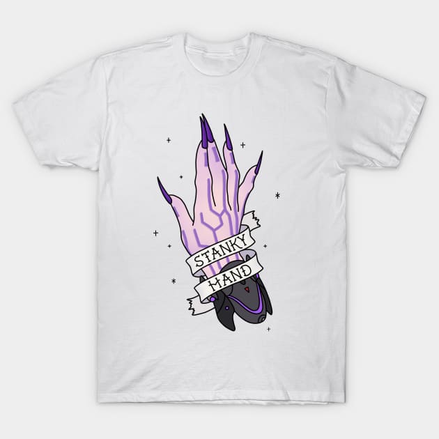 Moira's Stanky Hand T-Shirt by iamlunasol